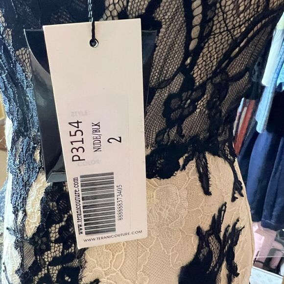 NWT Terani Couture Lace Sweetheart Gown Prom - Picture 16 of 16